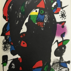 Joan Miro, original Lithograph vol 4-4, Mourlot 1981