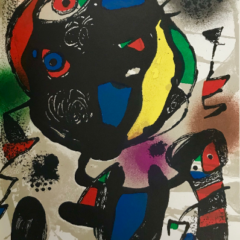 Joan Miro, Original Lithograph V4-5, Maeght 1981