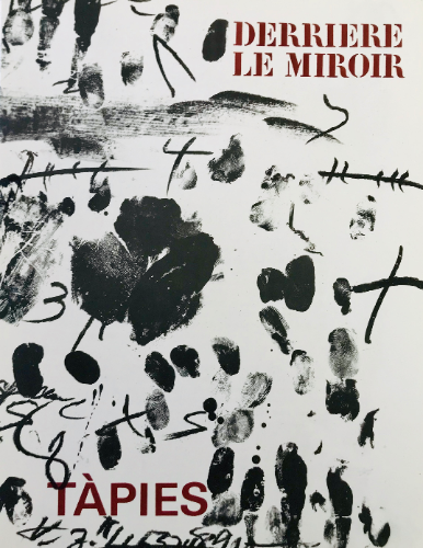 Book Derriere le Miroir 175, Tapies 8 Lithos 1968