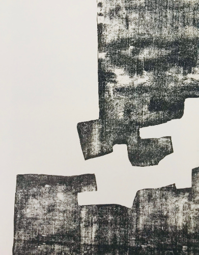 Eduardo Chillida Lithograph DM02174b, Derriere le miroir 1968