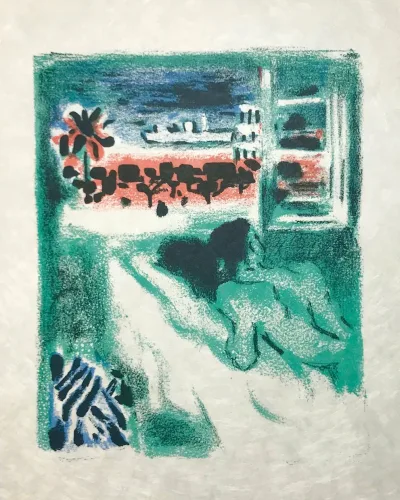 Alexandre Garbell Lithograph 2, Mourlot 1962