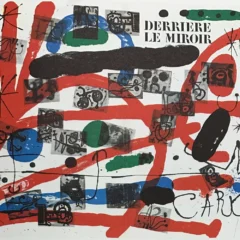 Book Derriere le Miroir 151, Miro 23 Lithographs 1965