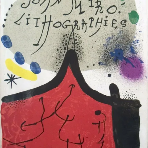 Miro Lithographs Vol 1 Ediciones Poligrapha 1972 It contains 12 original lithographs