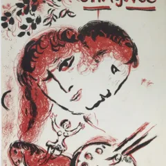 Marc Chagall, Original Lithographs vol 3 cover, Mourlot 1969