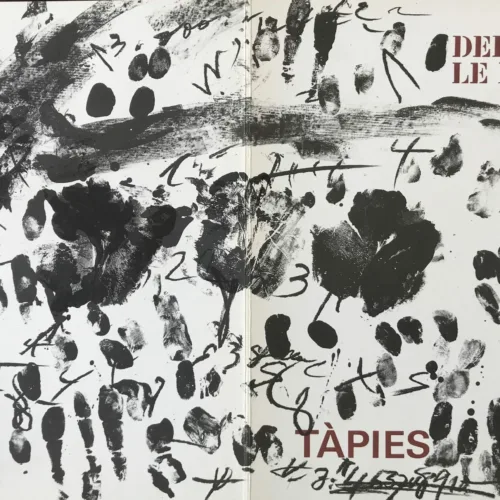 Tapies Original lithograph, DM12175d, DLM 1968