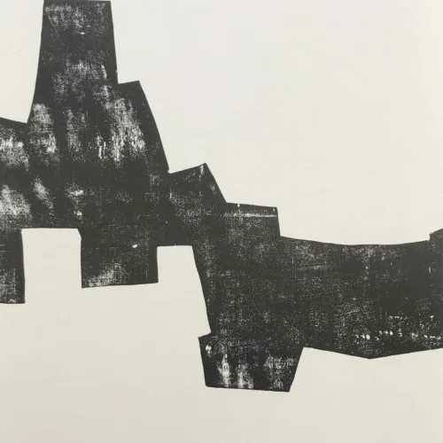 Eduardo Chillida, Lithograph DM09174r, Derriere le miroir 1968