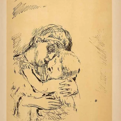 Bonnard Lithograph173, Saint Monique 1952