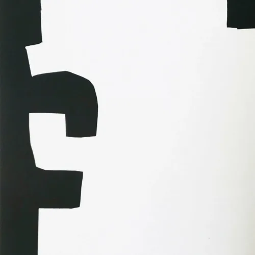 1973 Chillida Original Lithograph DM02204L Derriere le miroir