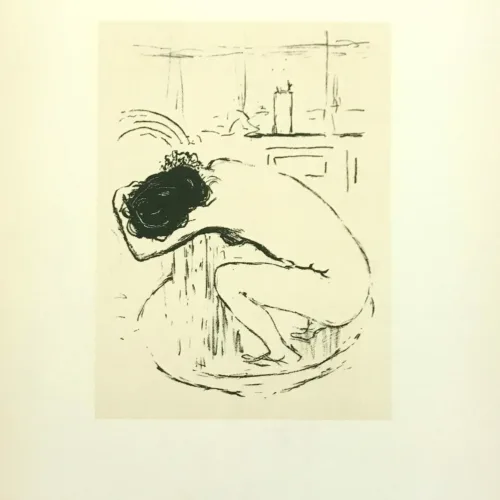 Pierre Bonnard Lithograph 37, Le Tub 1952