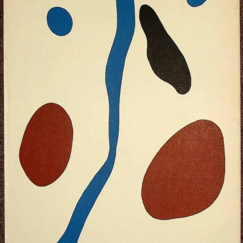 Jean Arp original Lithograph DM0120, Derriere le Miroir 1949