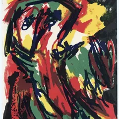 1981 Karel Appel Original Lithograph XX siecle