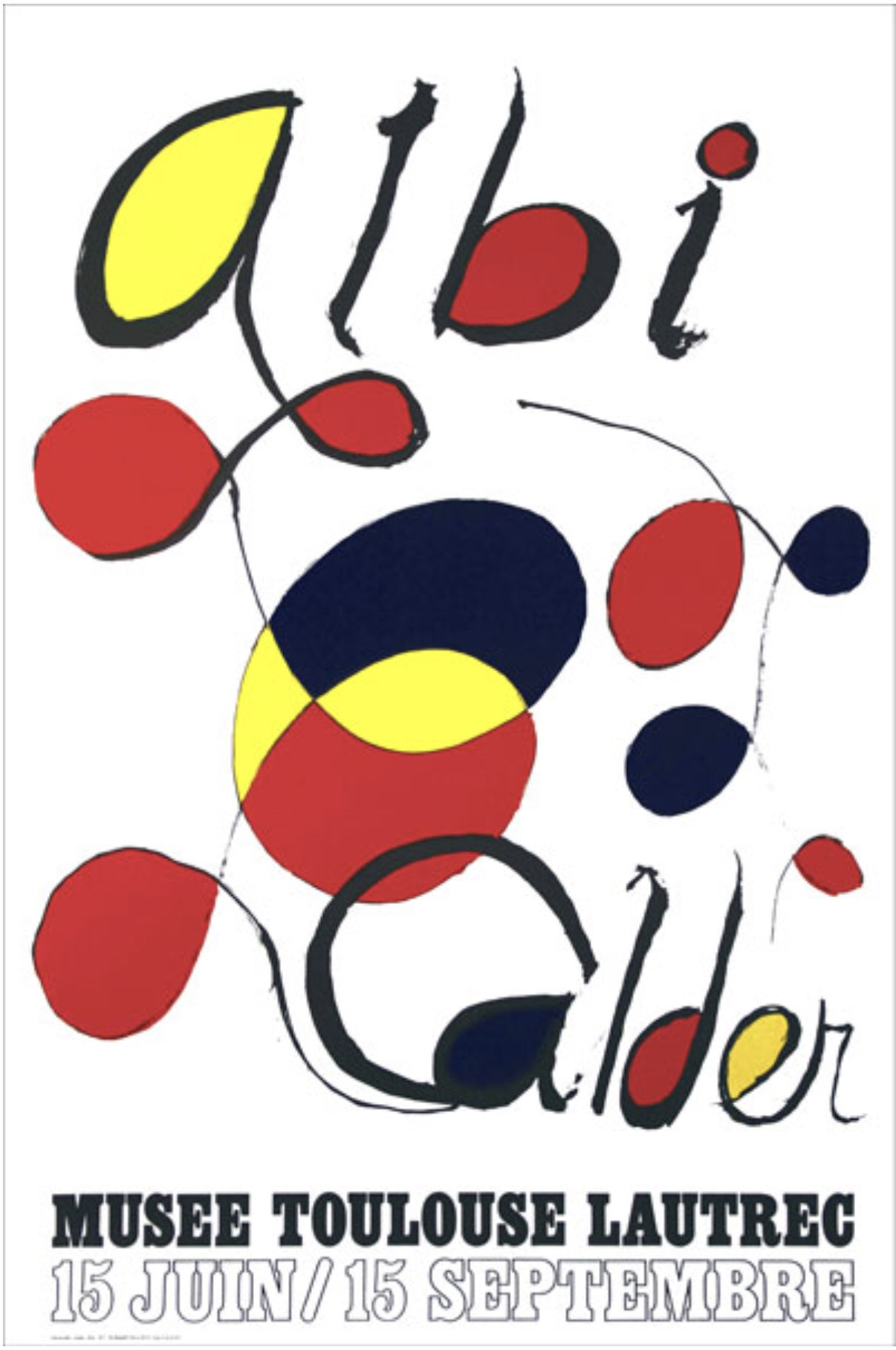 Calder Poster Lithograph Albi 1971 | Artebonito