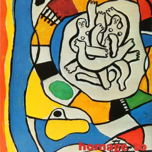 Homage to Fernand Leger, XX Siecle 1971 Contains 1 Original Lithograph