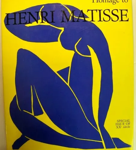 Homage to Matisse XXe Siecle contains1 Linocut 1970