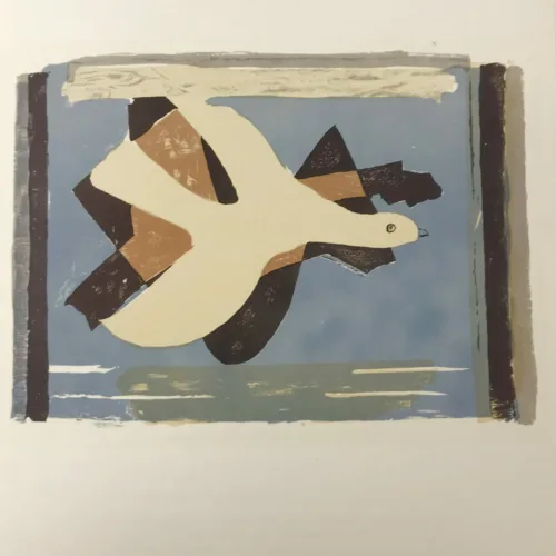 Braque Lithograph l oiseau et son ombre