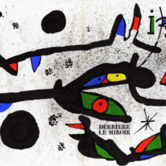 Derriere le miroir 231 Miro Lithographs 1978