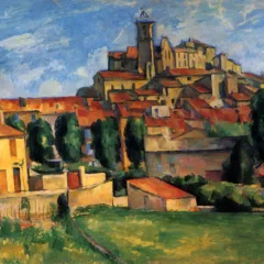 paul Cezanne, Gardanne, giclee